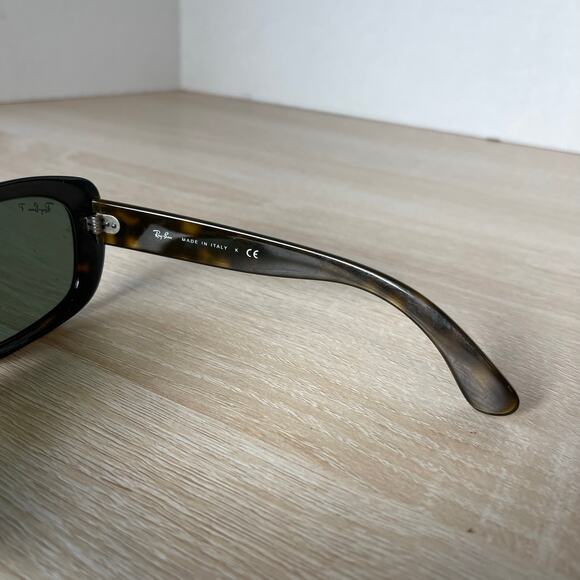 Ray-Ban JACKIE OHH RB4101 710 Cat Eye Tortoise Italy FRAMES ONLY 58-17-135 - Picture 6 of 8